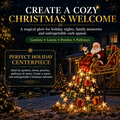 Enchanted Flower Fairy Solar Garden Light – Magical Glowing Outdoor Christmas Yard Decor