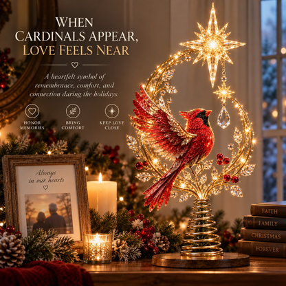 Cardinal Heaven’s Light Tree Topper